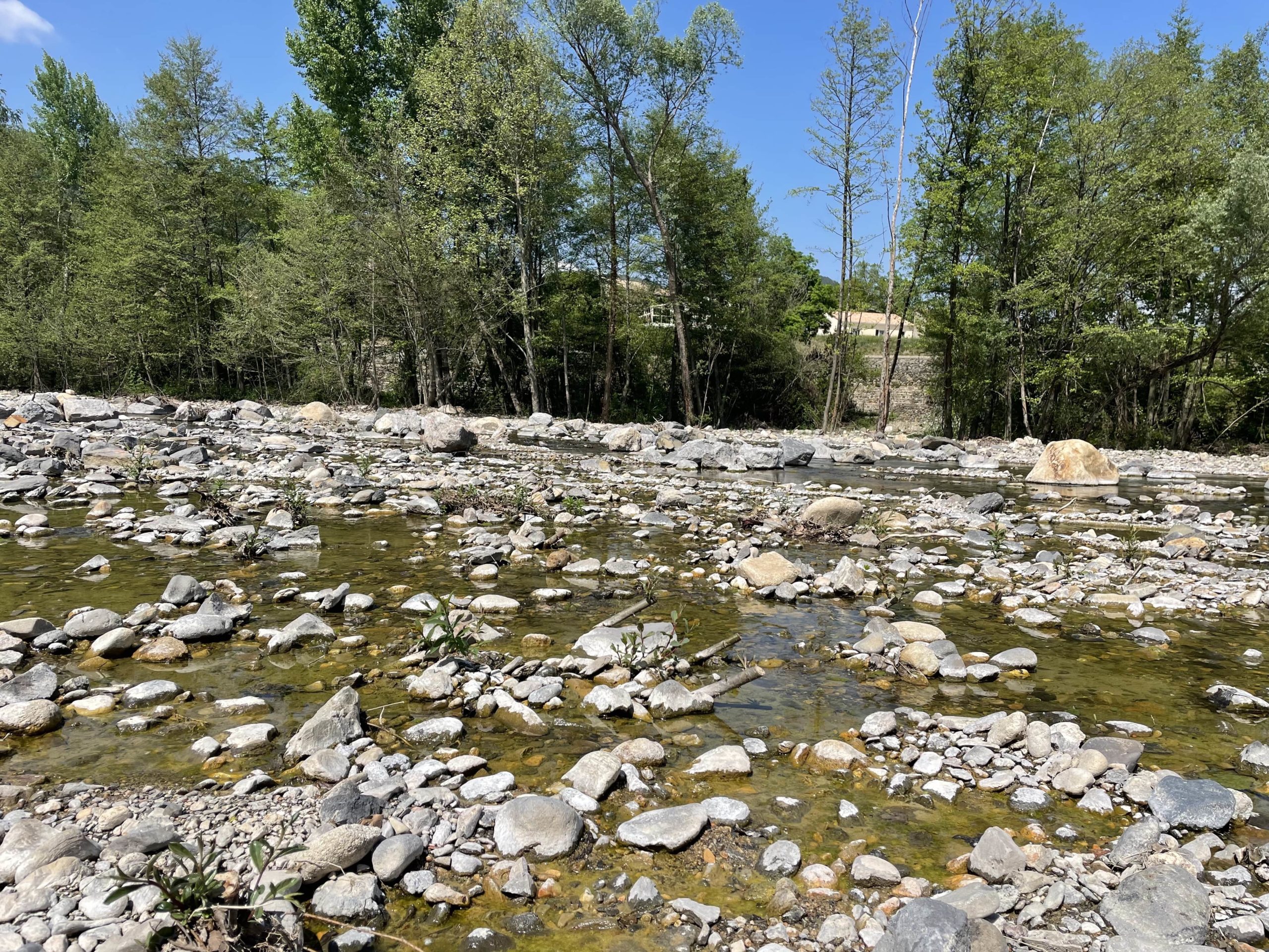 paysage rivière Ardèche